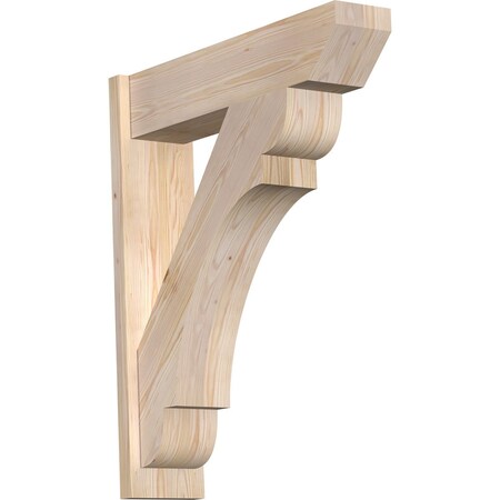 Ekena Millwork Olympic Slat Smooth Outlooker, Douglas Fir, 7 1/2"W x 30"D x 36"H OUT08X30X36OLY06SDF